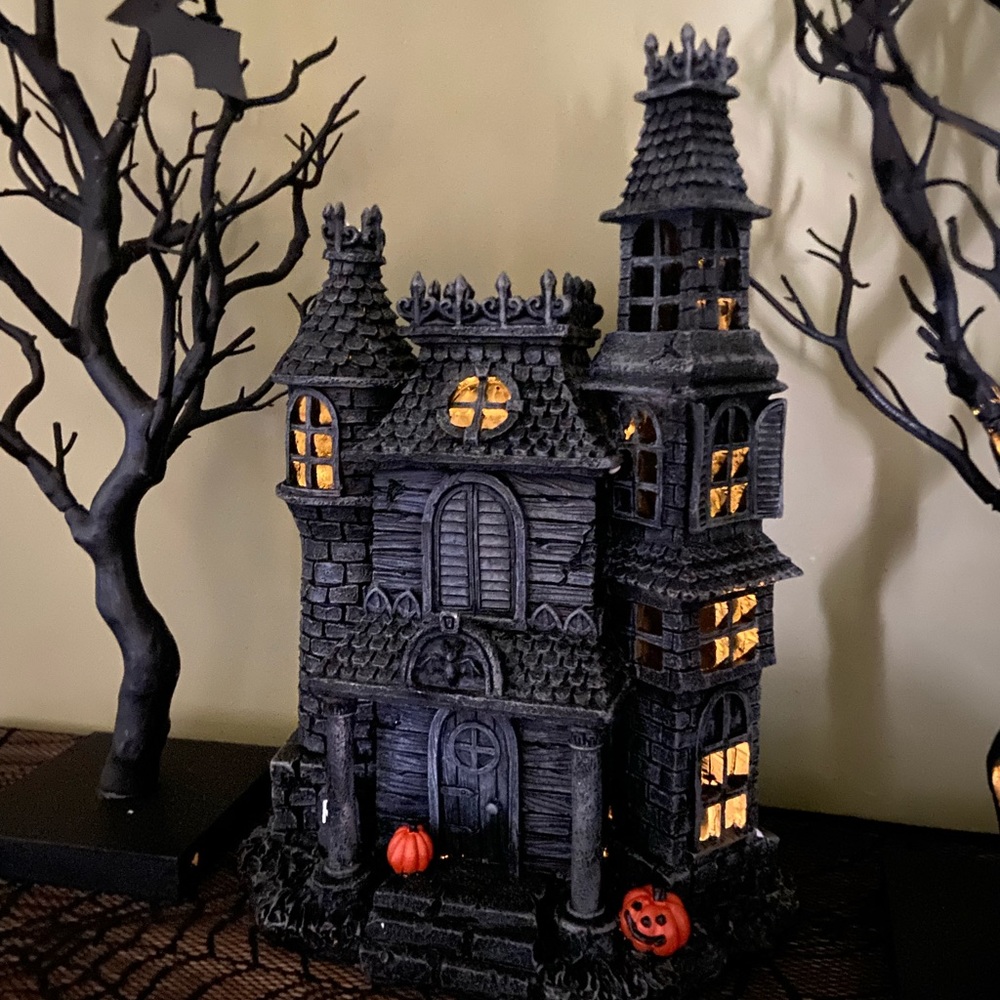 SOLD Dark Victorian Haunted House